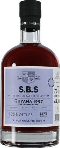 S.B.S. 2024 - Guyana 1997 SWR Bourbon Cask, 27 Y.O.