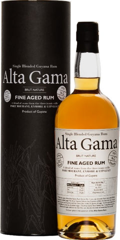 Alta Gama Brut Nature Premium Guyana Rum - Rum4me